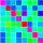 Not a xorshift, in fact bad pseudo random alorithm often/always(?) generate strong graphical biais (obtained with a twisted modulo loop)